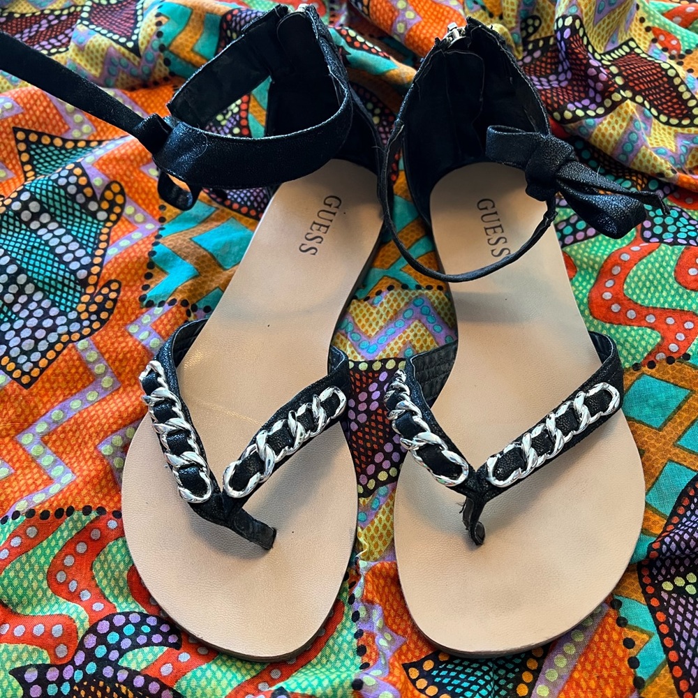 Guess sandals size 8